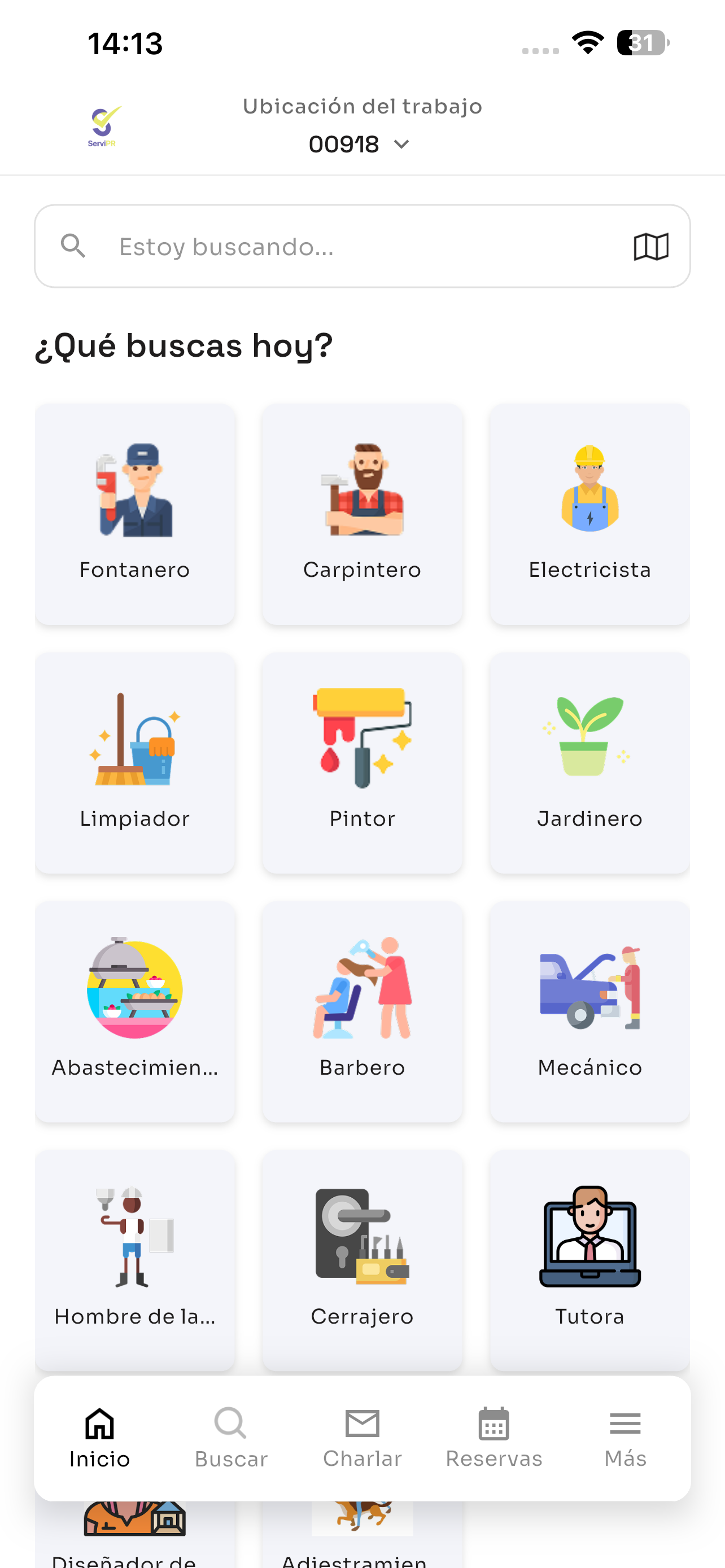MyRightHandMan mobile app - Service provider profile
